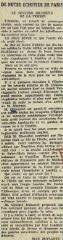 ouvrir dans la visionneuse : 1 vue Le Petit matin (journal de Tunis), 14 juillet 1933, (Critique de presse sur l'opéra Vercingétorix, d'E. Clémentel).